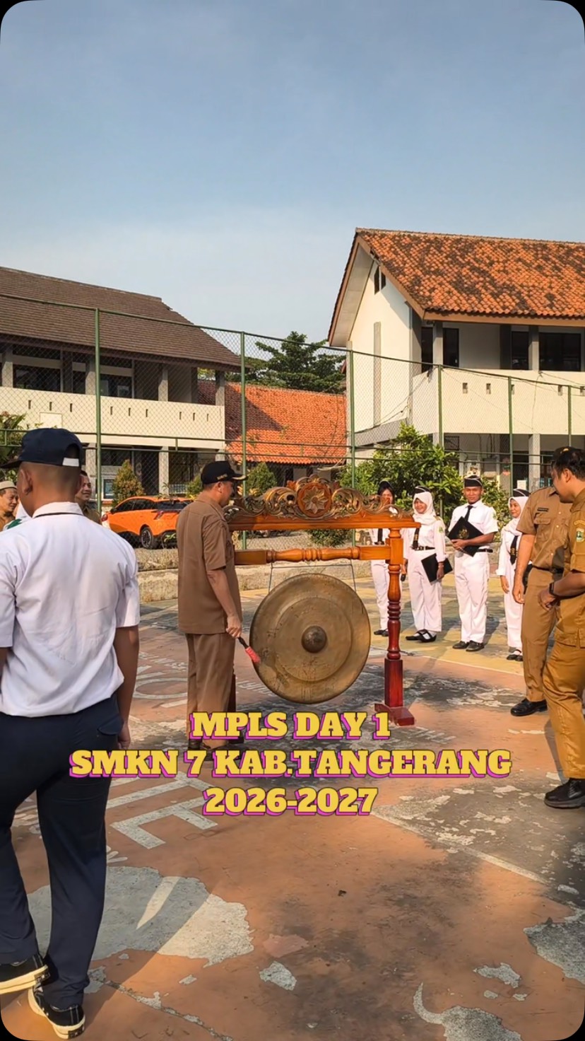 Resmi Dimulai, SMKN 7 Kabupaten Tangerang Laksanakan Hari Pertama MPLS Tahun Ajaran 2026/2027