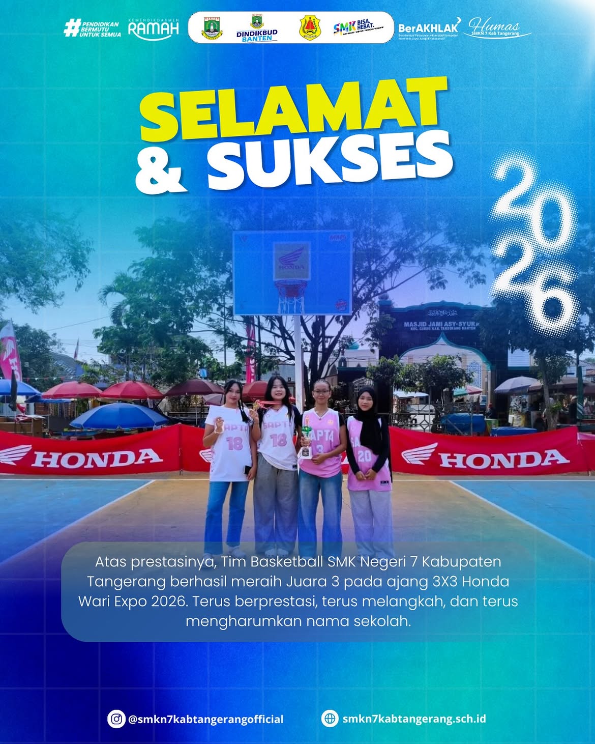 Basket 3X3 Honda Wari Expo 2026